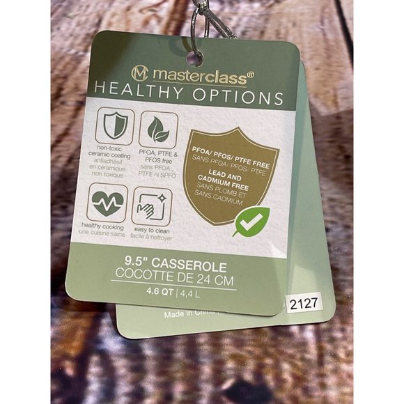 Master Class 4 Pc. Cookware Set Gray with white speckled - Picture 7 of 9